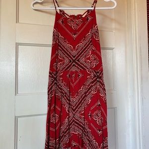 Xhilaration Paisley Western Romper